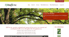 Desktop Screenshot of fjrtree.com